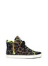 Main View - Click To Enlarge - ASH - Leopard print neon trimmed sneakers