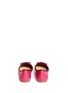 Back View - Click To Enlarge - TORY BURCH - Chelsea cap-toe ballet flats