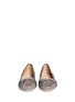 Figure View - Click To Enlarge - TORY BURCH - Chelsea crystal-pavé ballet flats