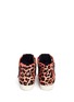 Back View - Click To Enlarge - ASH - Leopard print neon trimmed sneakers