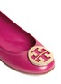 Detail View - Click To Enlarge - TORY BURCH - Reva leather ballet flats 