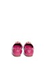 Back View - Click To Enlarge - TORY BURCH - Reva leather ballet flats 