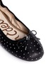 Detail View - Click To Enlarge - SAM EDELMAN - 'Frankie' studded leather flats