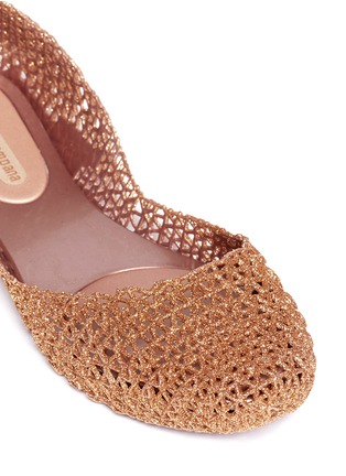 Detail View - Click To Enlarge - MELISSA - x Campana Papel glitter flats