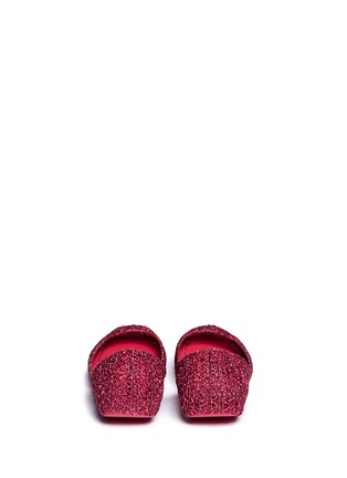 Back View - Click To Enlarge - MELISSA - x Campana Papel glitter flats