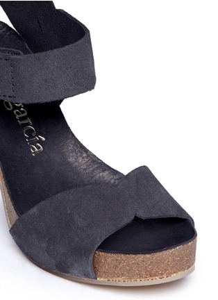 Detail View - Click To Enlarge - PEDRO GARCIA  - Lila suede sandals