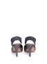 Back View - Click To Enlarge - PEDRO GARCIA  - Lila suede sandals