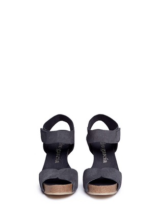 Figure View - Click To Enlarge - PEDRO GARCIA  - Lila suede sandals