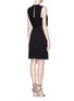 Figure View - Click To Enlarge - THEORY - Rimlan overlay panel dress