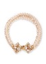 Main View - Click To Enlarge - MIRIAM HASKELL - Three-strand pearl and crystal bracelet