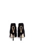 Back View - Click To Enlarge - SERGIO ROSSI - 'Blink' keyhole suede booties
