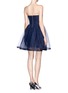 Back View - Click To Enlarge - ALICE & OLIVIA - "Landi" strapless tulle dress