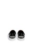 Back View - Click To Enlarge - GIVENCHY - 'Pervert 17' print leather skate slip-ons