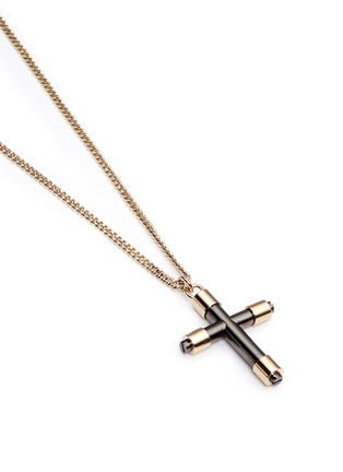 Detail View - Click To Enlarge - GIVENCHY - Cross pendant necklace