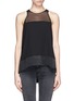 Main View - Click To Enlarge - ELIZABETH AND JAMES - Sheer silk tank top