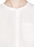 Detail View - Click To Enlarge - THEORY - Kevine tie-front silk blouse