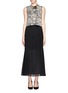 Figure View - Click To Enlarge - THEORY - 'Breeta' pixel knit sleeveless top