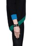 Figure View - Click To Enlarge - GIVENCHY - Star stud leather bracelet