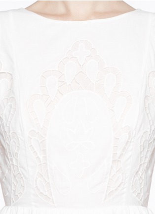 Detail View - Click To Enlarge - ALICE & OLIVIA - 'Vinny' embroidered dress