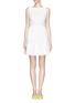 Main View - Click To Enlarge - ALICE & OLIVIA - 'Vinny' embroidered dress