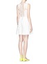Figure View - Click To Enlarge - ALICE & OLIVIA - 'Vinny' embroidered dress