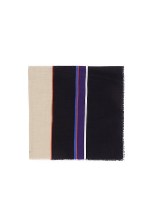 Main View - Click To Enlarge - GIVENCHY - Bauhaus stripe wool scarf