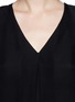 Detail View - Click To Enlarge - THEORY - Inverted pleat silk blouse