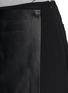 Detail View - Click To Enlarge - THEORY - 'Stila' front wrap leather skirt