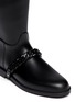 Detail View - Click To Enlarge - GIVENCHY - Equestrian rubber rainboots