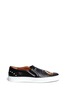 Main View - Click To Enlarge - GIVENCHY - Rottweiler print leather skate slip-ons