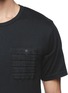 Detail View - Click To Enlarge - WHITE MOUNTAINEERING - Stripe pocket T-shirt