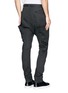 Back View - Click To Enlarge - ATTACHMENT - Leather drawstring cargo pants