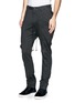 Front View - Click To Enlarge - ATTACHMENT - Leather drawstring cargo pants