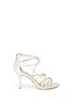 Main View - Click To Enlarge - JIMMY CHOO - 'Summit' strass caged sandals