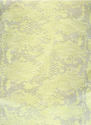 Detail View - Click To Enlarge - PROENZA SCHOULER - Python print tie dye long-sleeve T-shirt