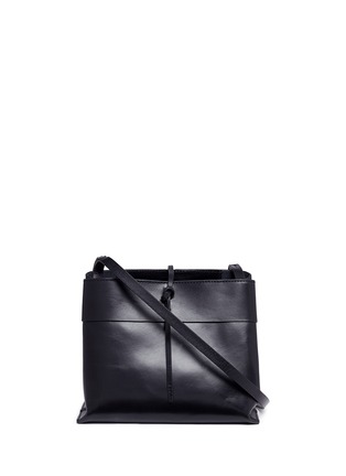 Main View - Click To Enlarge - KARA - 'Tie Crossbody' leather bag