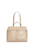 Main View - Click To Enlarge - KARA - Pebbled leather top handle satchel
