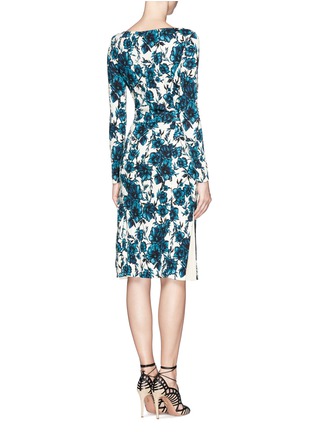 Back View - Click To Enlarge - TORY BURCH - 'Ria' floral print dress