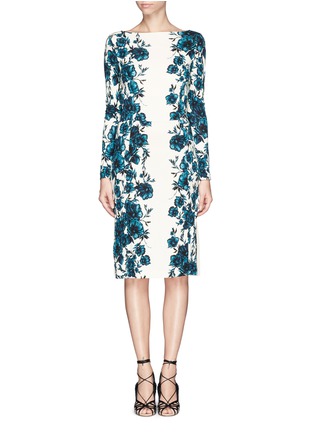 Main View - Click To Enlarge - TORY BURCH - 'Ria' floral print dress