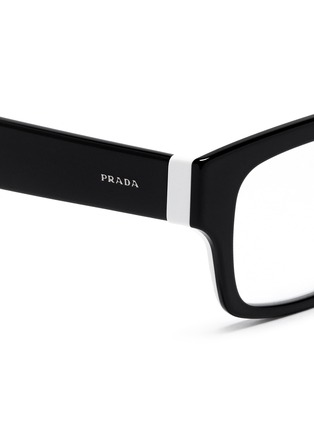 Detail View - Click To Enlarge - PRADA - Bi colour optical glasses