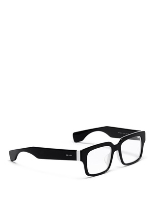Figure View - Click To Enlarge - PRADA - Bi colour optical glasses