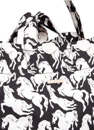  - STELLA MCCARTNEY - Horse print beach bag