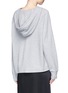 Back View - Click To Enlarge - JAMES PERSE - Oversized double-faced brushed fleece hoodie