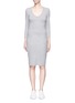 Main View - Click To Enlarge - JAMES PERSE - Ruched side cotton blend jersey dress