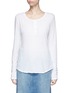 Main View - Click To Enlarge - JAMES PERSE - Cotton jersey Henley shirt