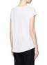 Back View - Click To Enlarge - JAMES PERSE - Round hem crepe jersey T-shirt