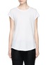 Main View - Click To Enlarge - JAMES PERSE - Round hem crepe jersey T-shirt