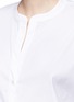 Detail View - Click To Enlarge - JAMES PERSE - Dolman sleeve cotton blend poplin shirt