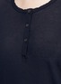 Detail View - Click To Enlarge - JAMES PERSE - Cotton jersey Henley shirt