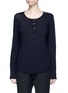 Main View - Click To Enlarge - JAMES PERSE - Cotton jersey Henley shirt
